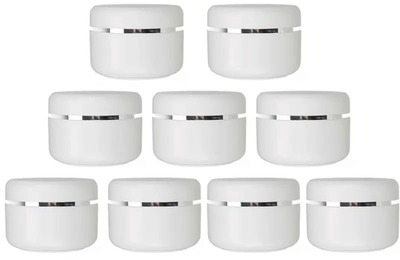 Косметические банки многоразовые 100мл, 9 штук 1