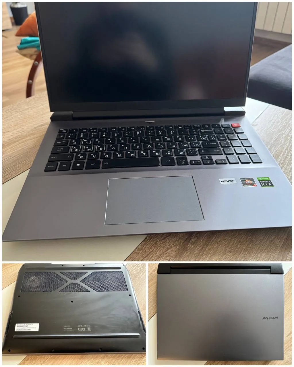 Игровой ноутбук MAIBENBEN X658 RTX 3080 1