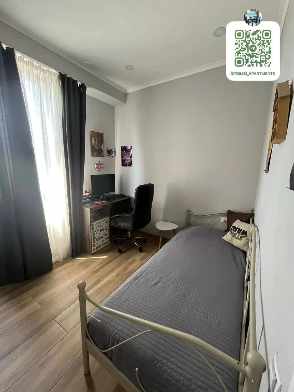 Квартира 68 м² с 3 комнатами в Вашлиджвари 5