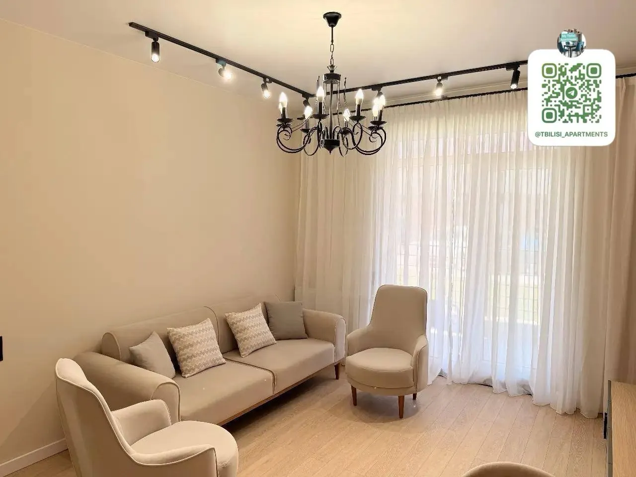 Квартира 65 м² с 3 комнатами в Дигоми 9