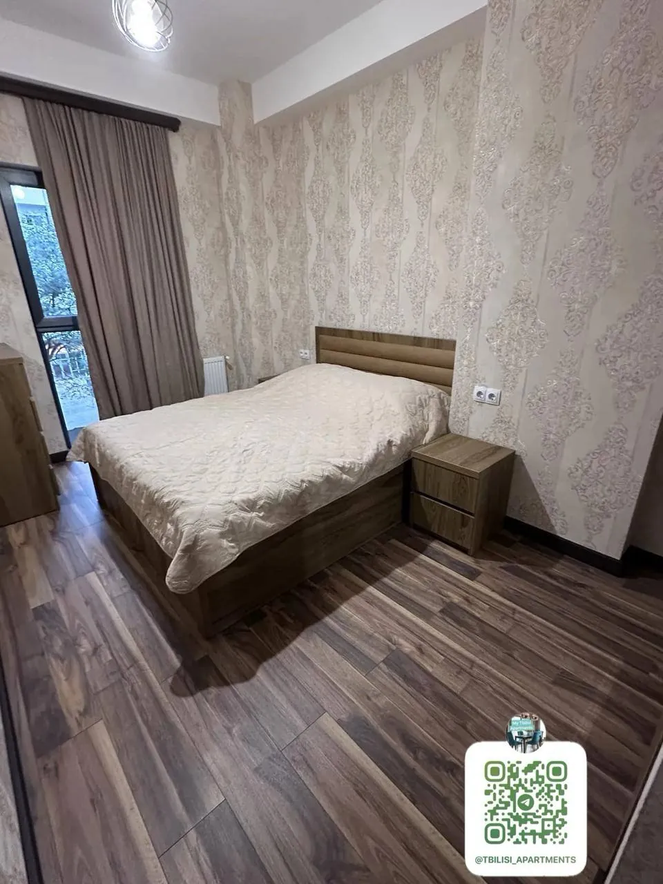 Квартира 50 м² с 2 комнатами в Дидубе 5