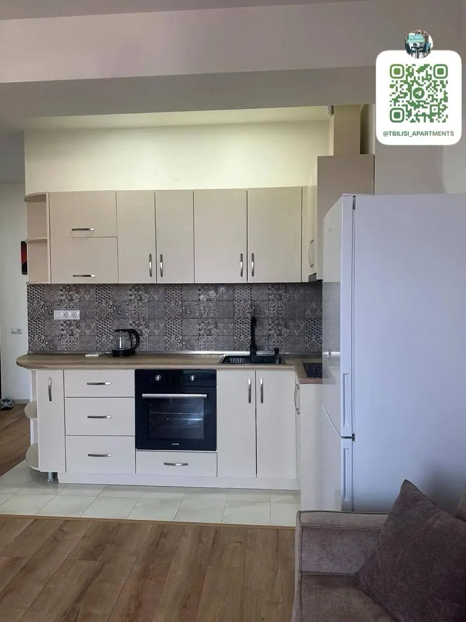 Квартира 55 м² с 2 комнатами в Ортачала 1