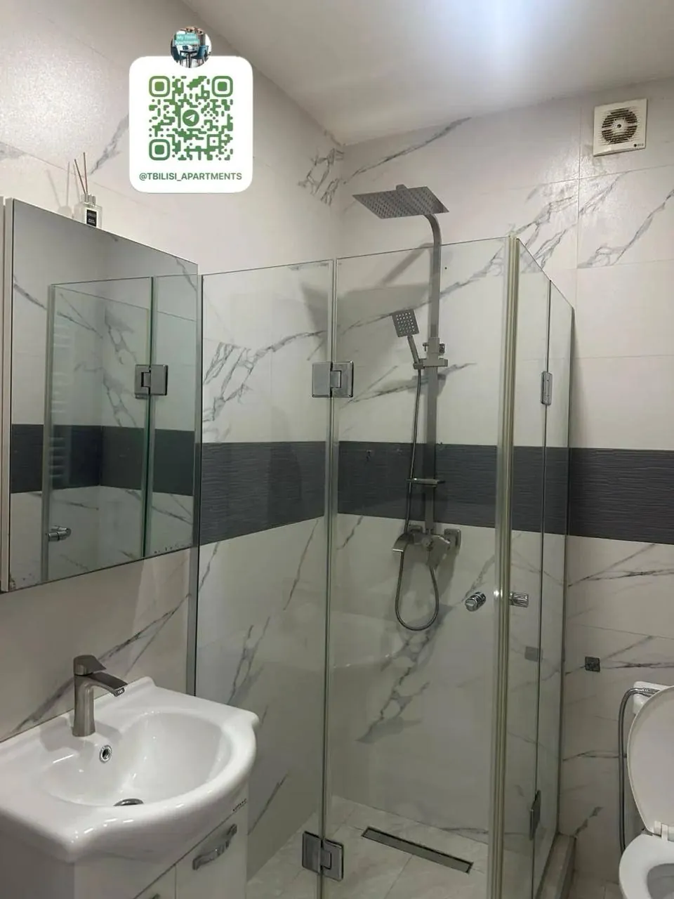 Квартира 55 м² с 2 комнатами в Ортачала 6
