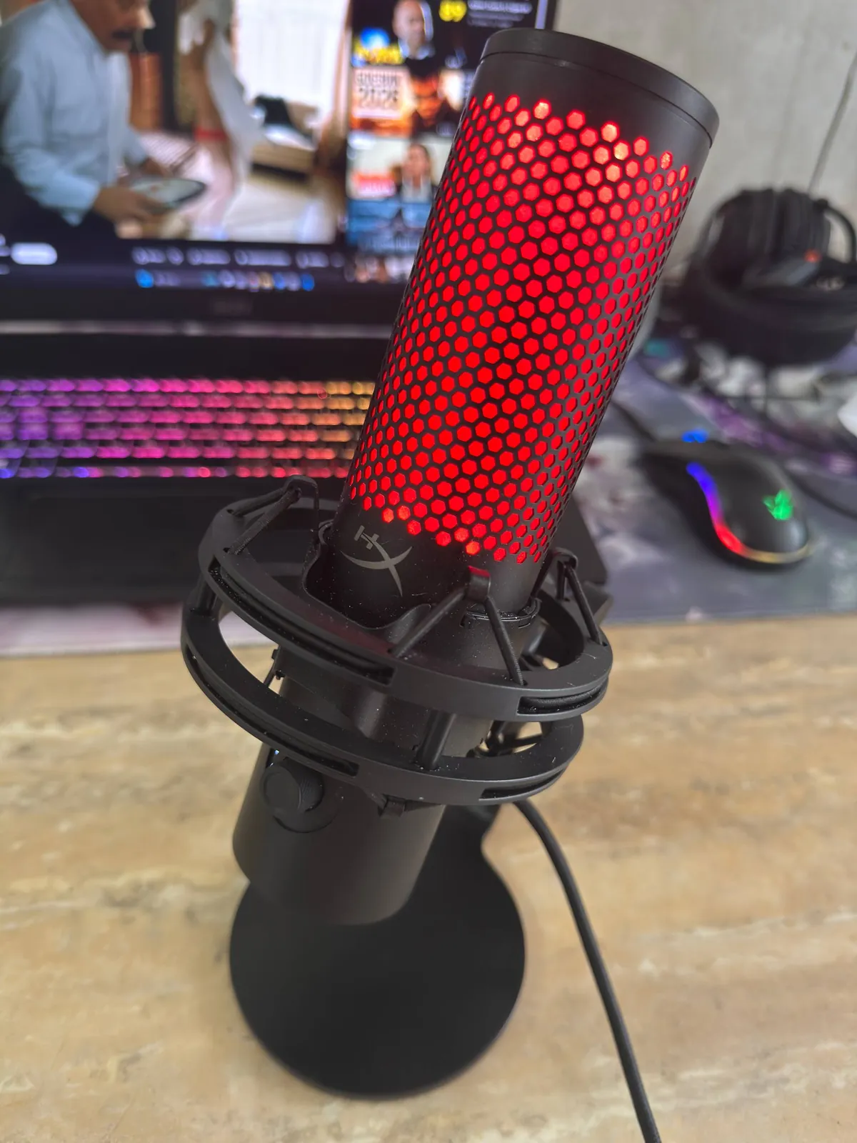Микрофон HyperX QuadCast 2 Black с коробкой 1