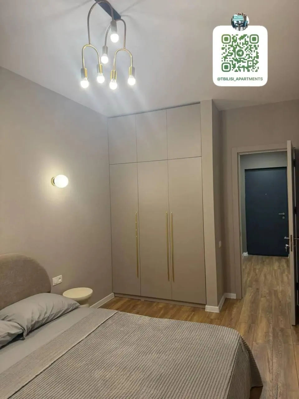 Квартира 63 м² с 1 спальней в Сабуртало 6