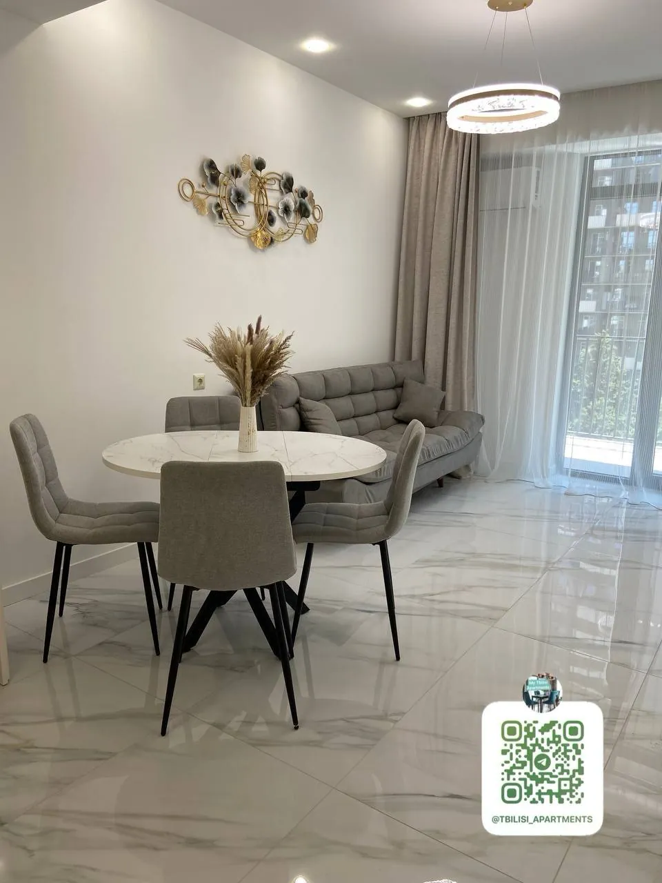 Квартира 51 м² с 1 спальней в Исани 1