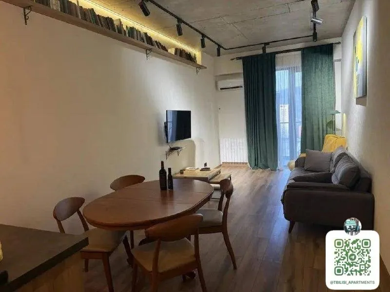 Квартира 65 м² с 1 спальней в Нуцубидзе 10