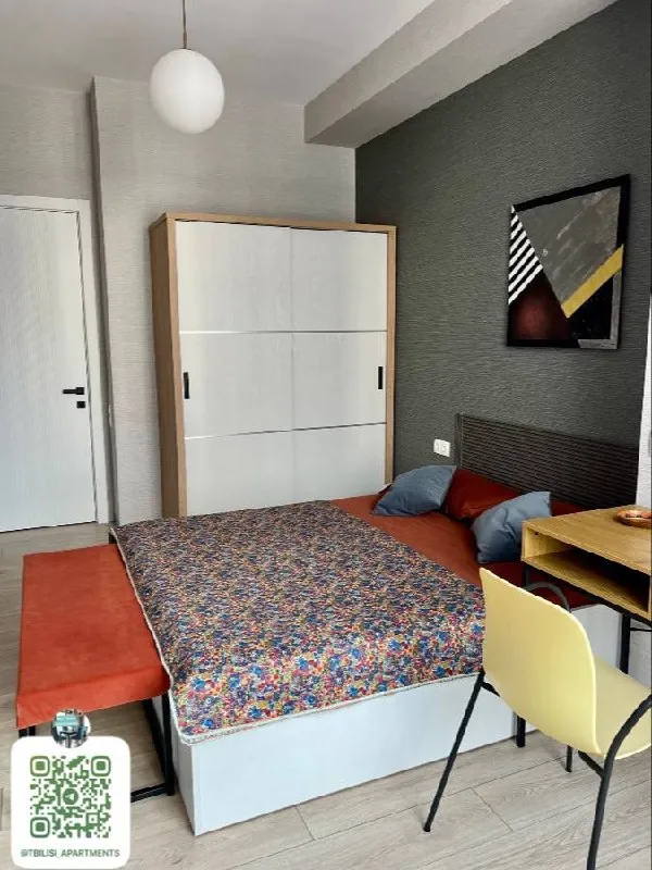Квартира 88 м² с 2 спальнями в Сабуртало 9