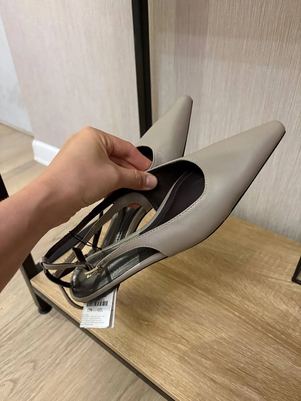 Кожаные балетки ZARA новые 4