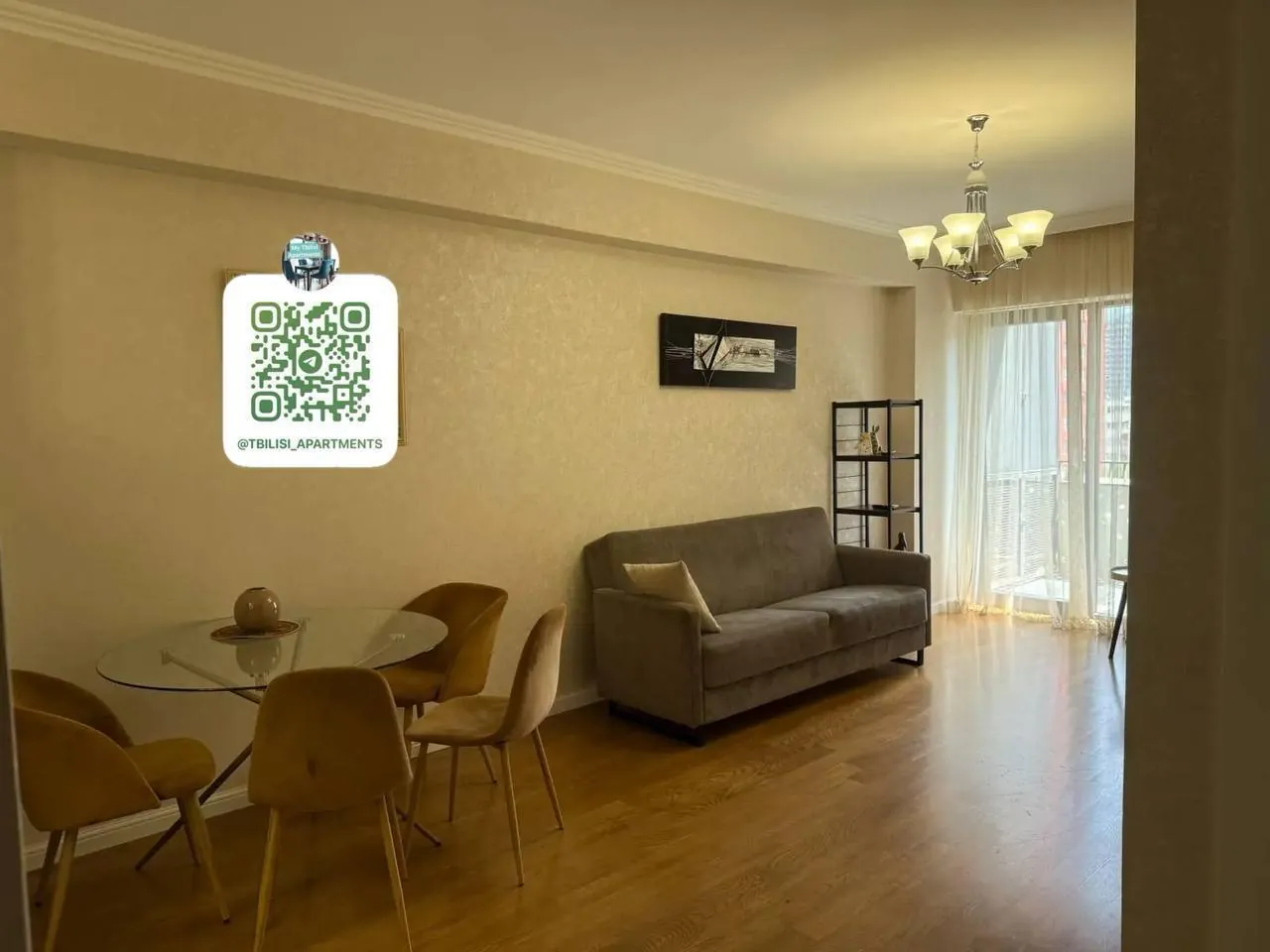 Квартира 115 м² с 3 спальнями в Сабуртало 6