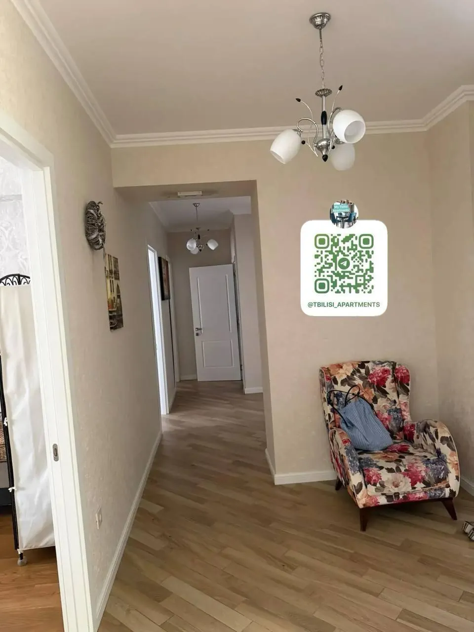 Квартира 115 м² с 3 спальнями в Сабуртало 7