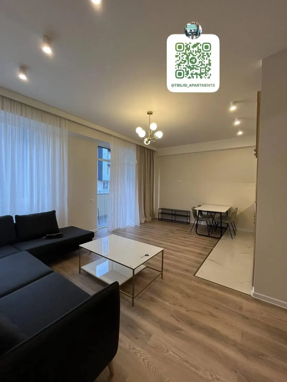 Квартира 65 м² с 1 спальней в Лиси 1
