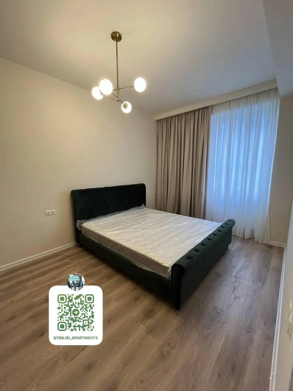 Квартира 65 м² с 1 спальней в Лиси 4