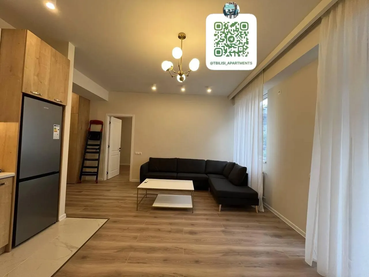 Квартира 65 м² с 1 спальней в Лиси 2