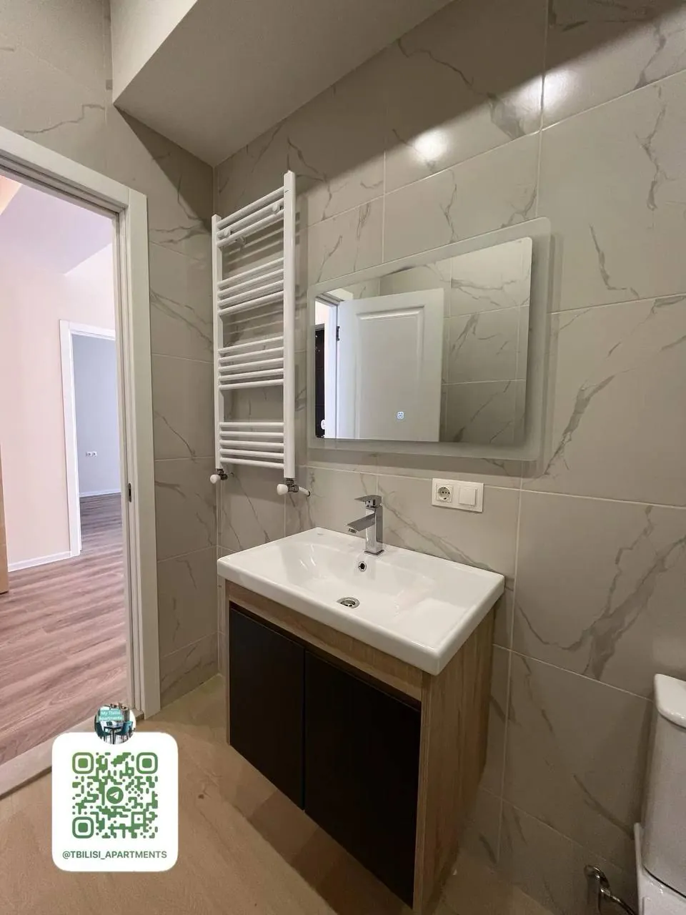 Квартира 65 м² с 1 спальней в Лиси 8
