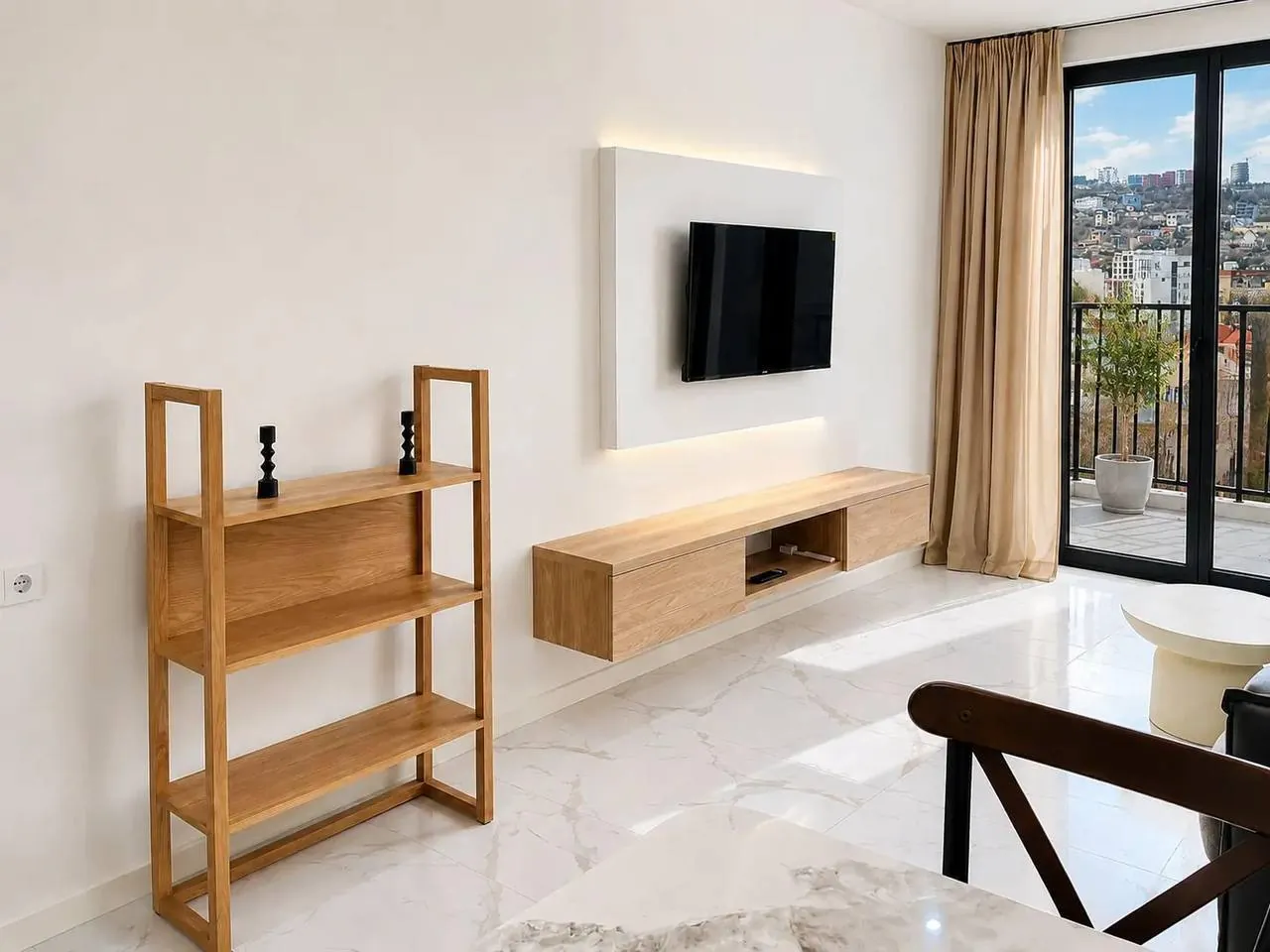 Квартира 65 м² с 1 спальней в Сабуртало 1