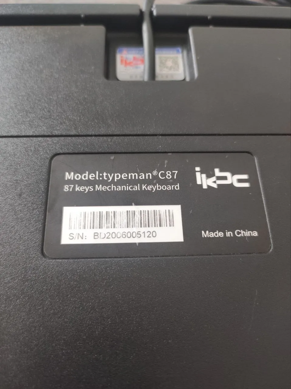 Механическая клавиатура IKBC Typeman C87 5