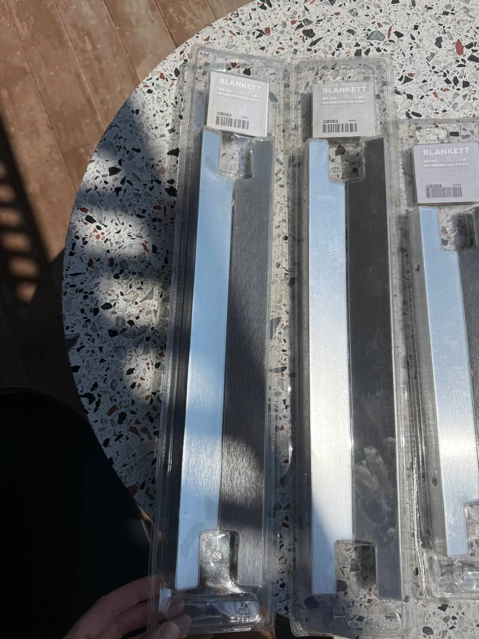 Ручки IKEA Blankett алюминиевые, набор 8 шт 4