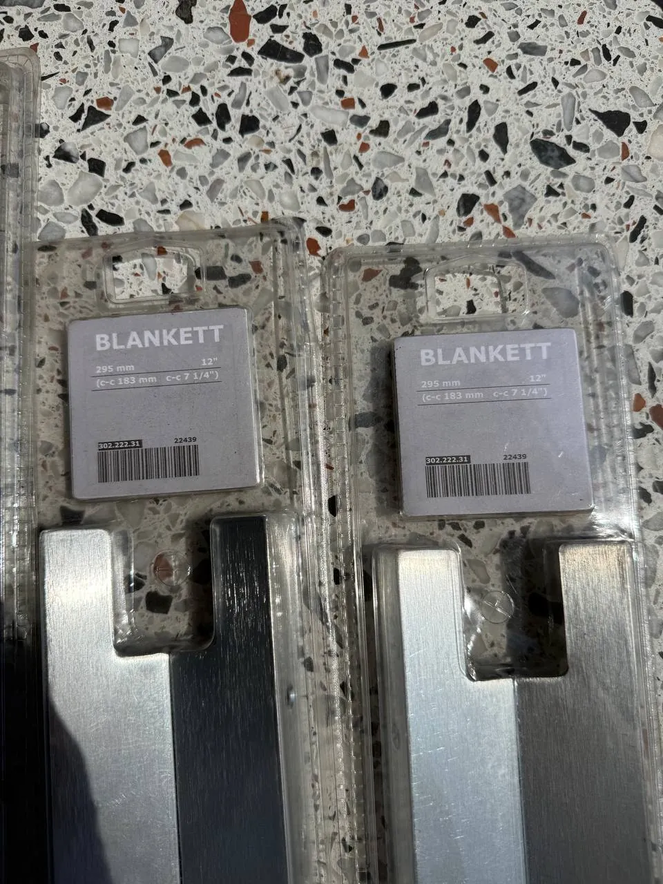 Ручки IKEA Blankett алюминиевые, набор 8 шт 6