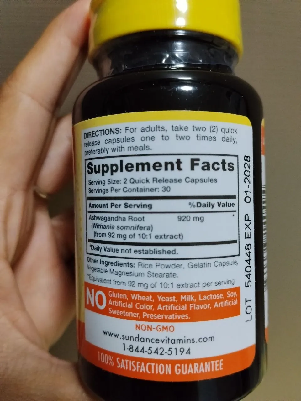 Расторопша и ашваганда, добавки iHerb 3
