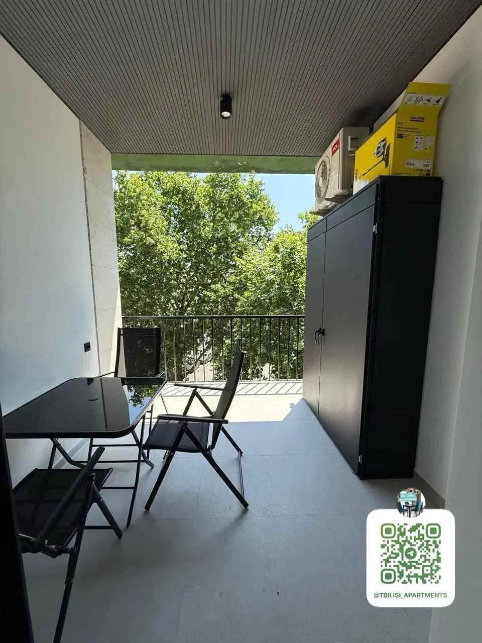 Квартира 65 м² с 2 комнатами в Чугурети 9