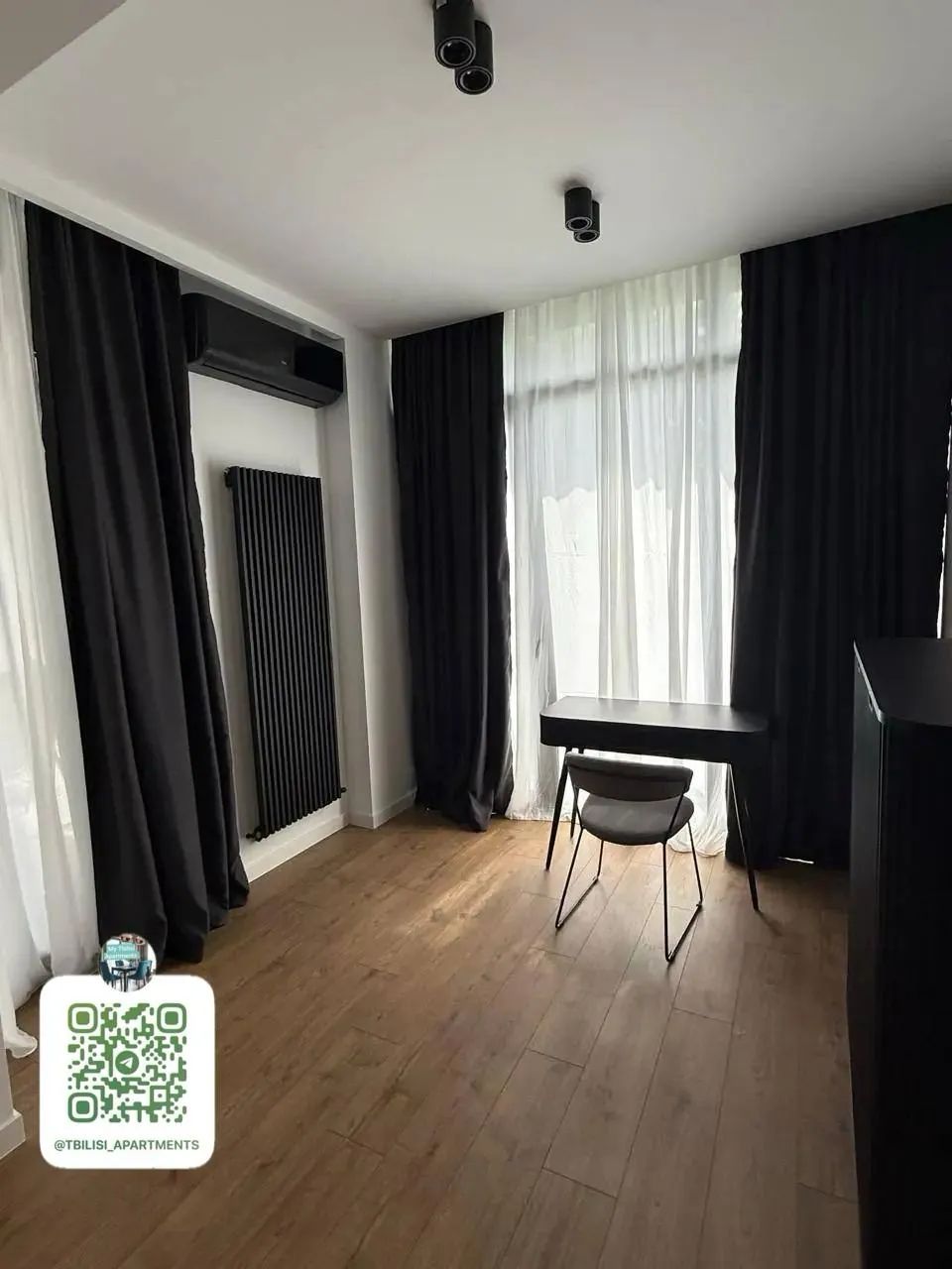 Квартира 65 м² с 2 комнатами в Чугурети 8