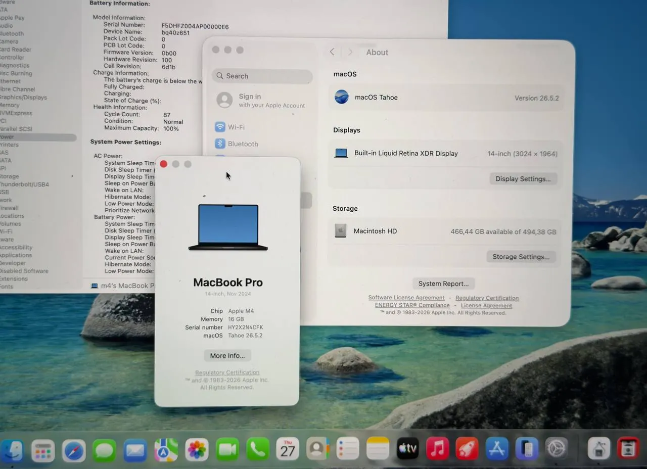 MacBook Pro 14 M4 16/512 ГБ чёрный 3