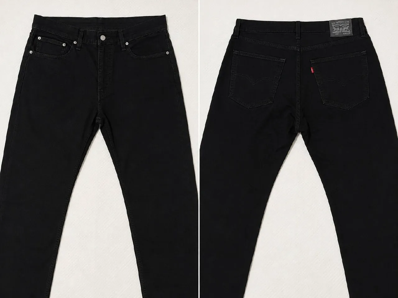 Джинсы Levi's 502 Taper чёрные новые 1