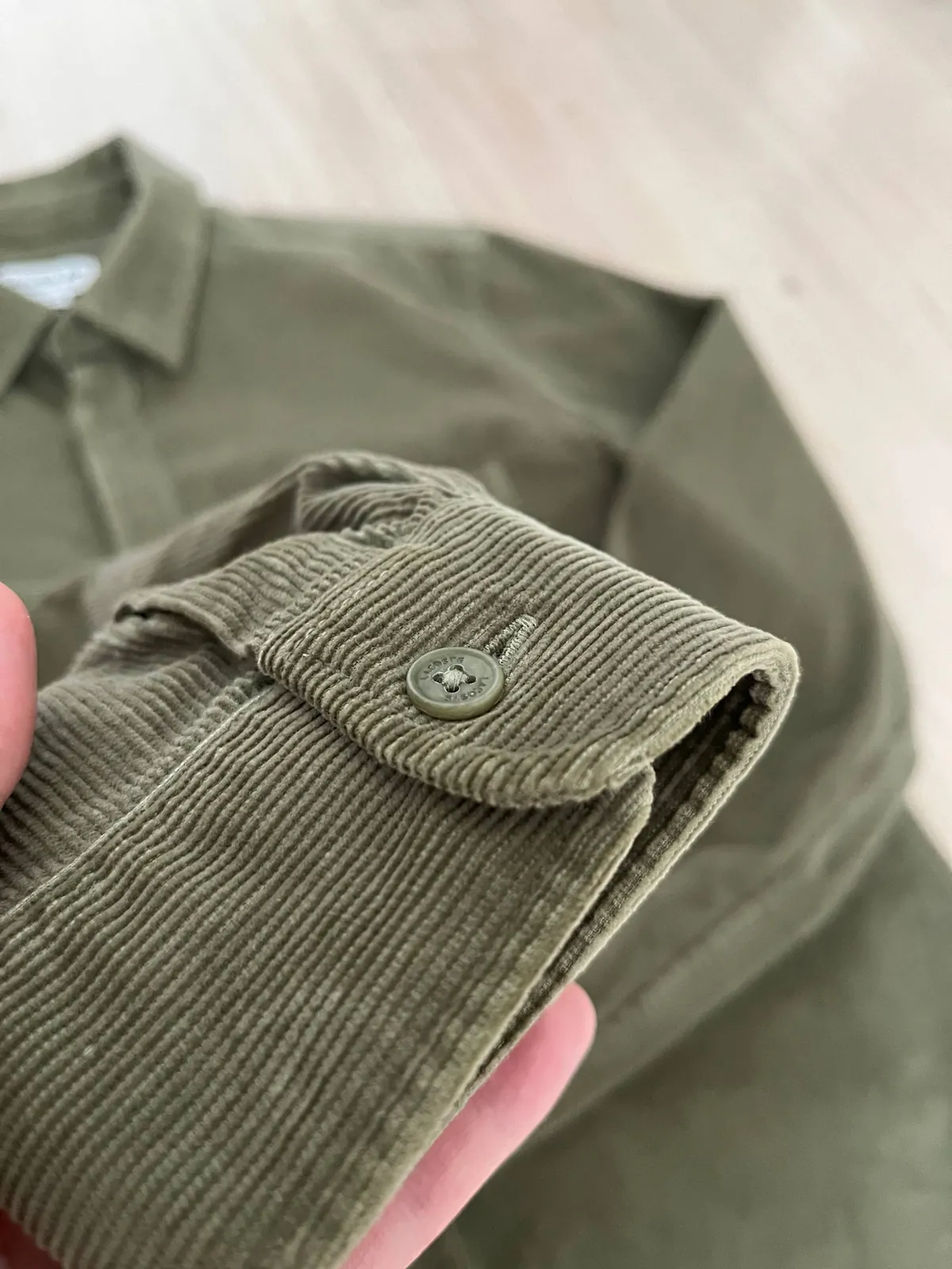 Вельветовая рубашка Lacoste размер M 4