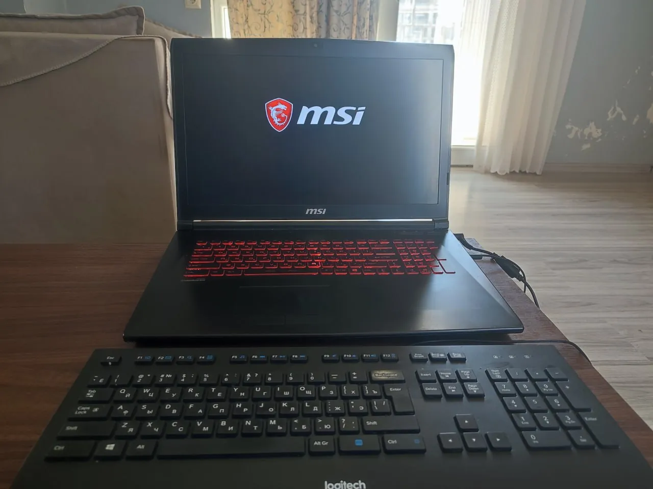 Игровой ноутбук MSI GL72M 17 дюймов 2