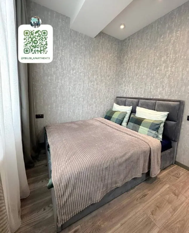 Квартира 44 м² с 2 комнатами в Ортачала 7