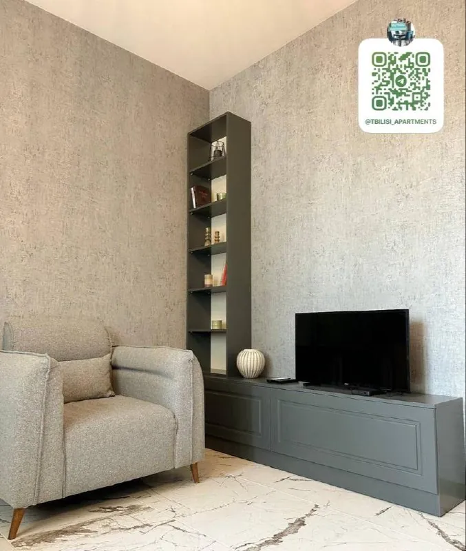 Квартира 44 м² с 2 комнатами в Ортачала 6