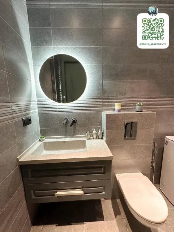 Квартира 44 м² с 2 комнатами в Ортачала 10