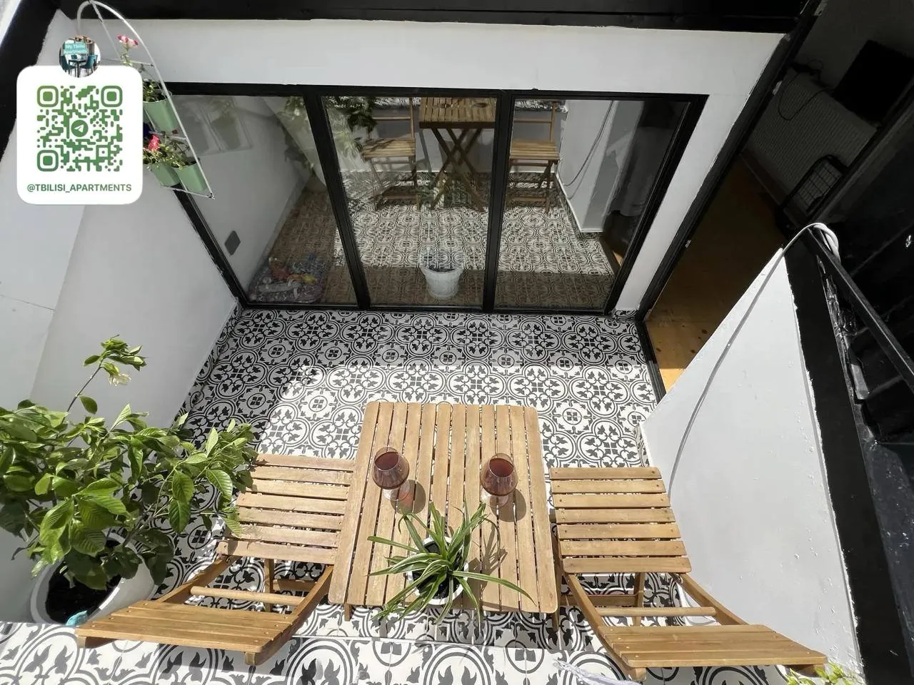 Квартира 80 м² с 3 комнатами в Чугурети 7