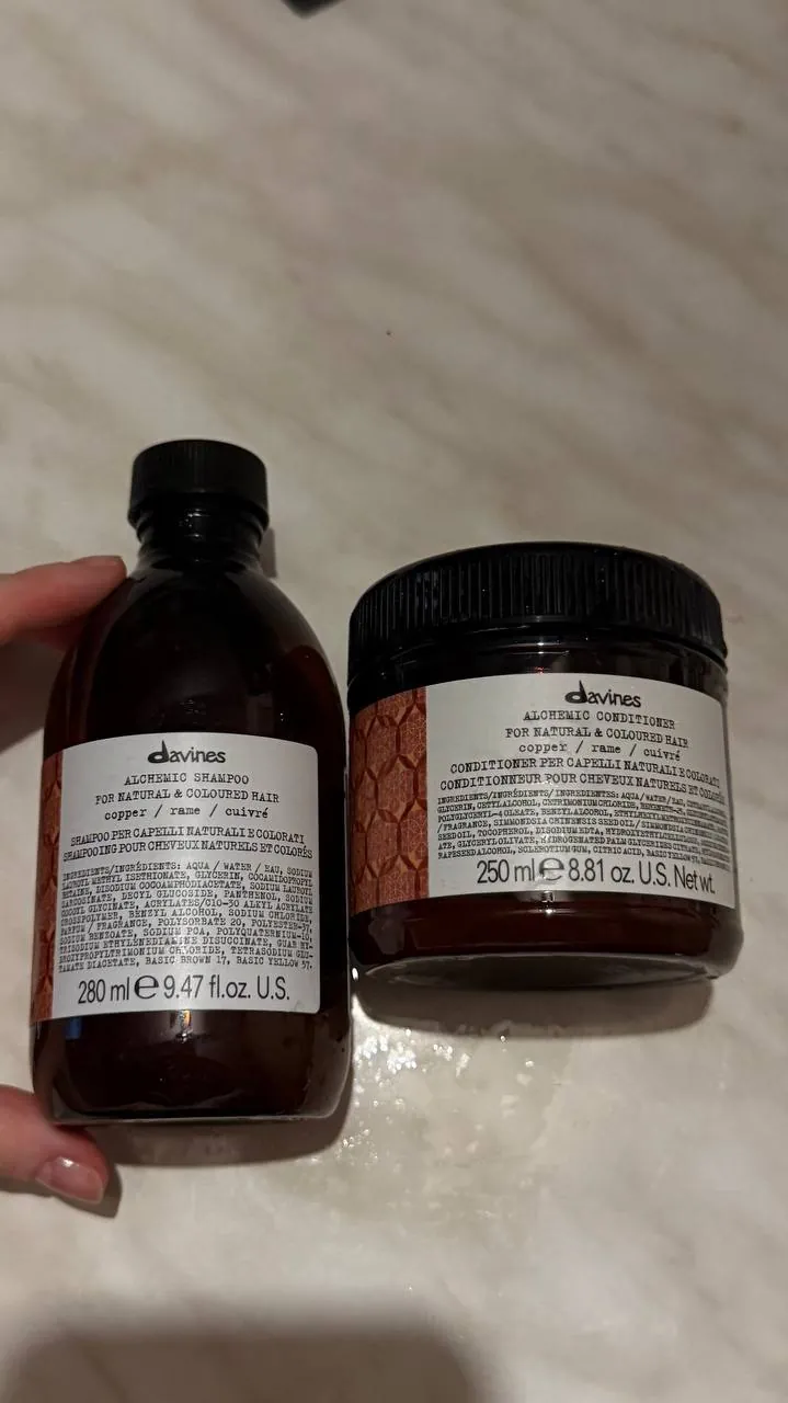 Кондиционер и шампунь Davines Alchemic 1