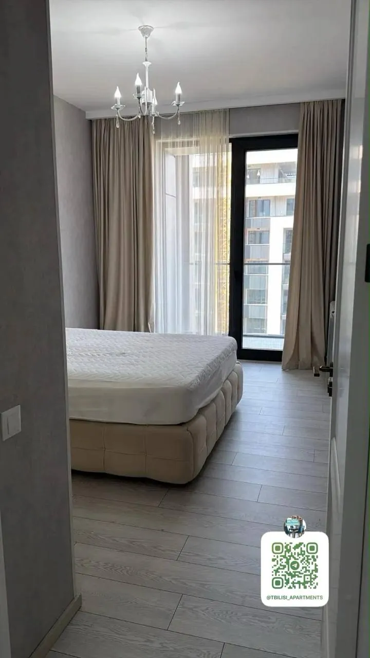 Квартира 63 м² с 2 комнатами в Крцаниси 8