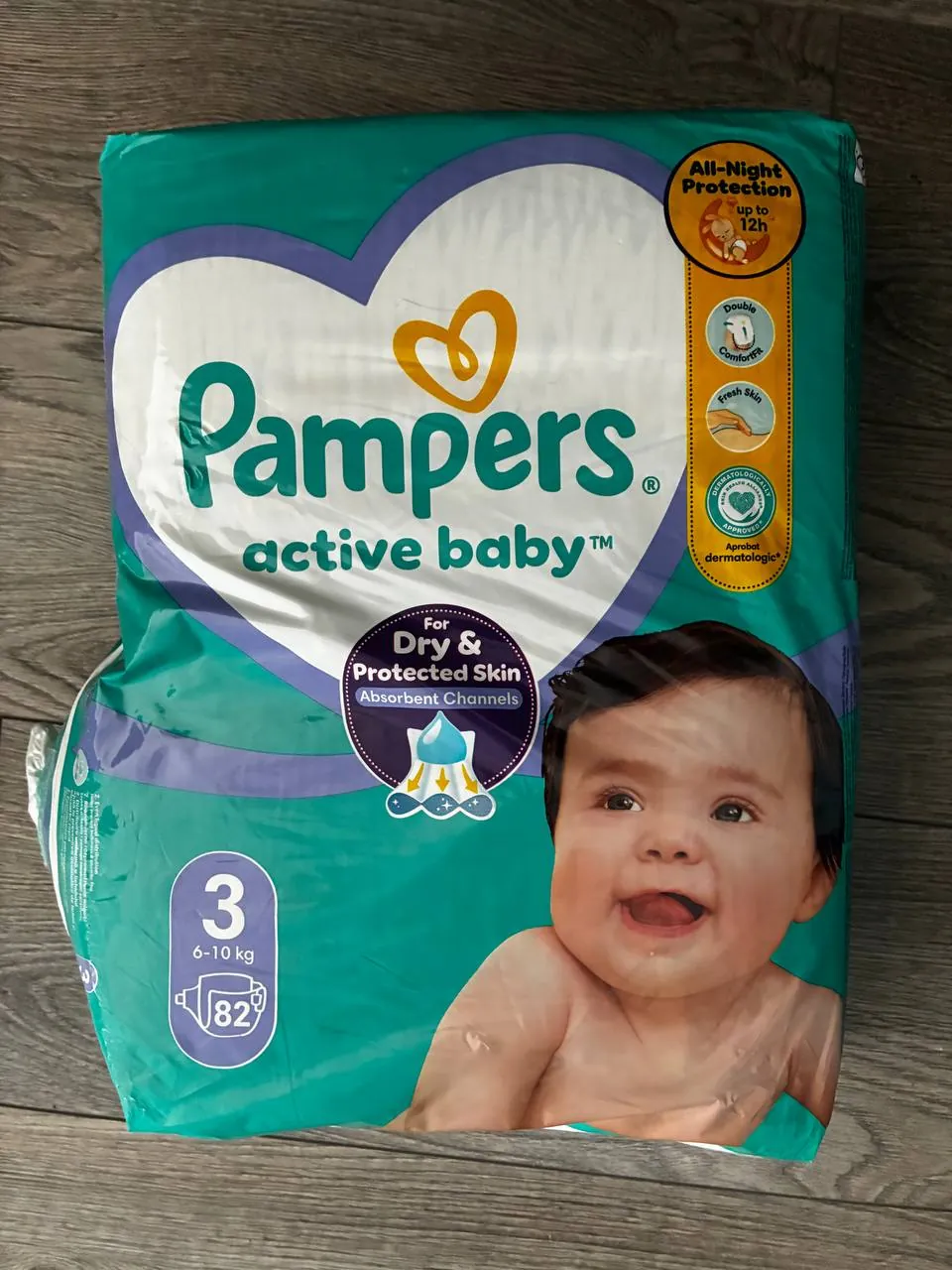 Подгузники Pampers Active Baby 3 1