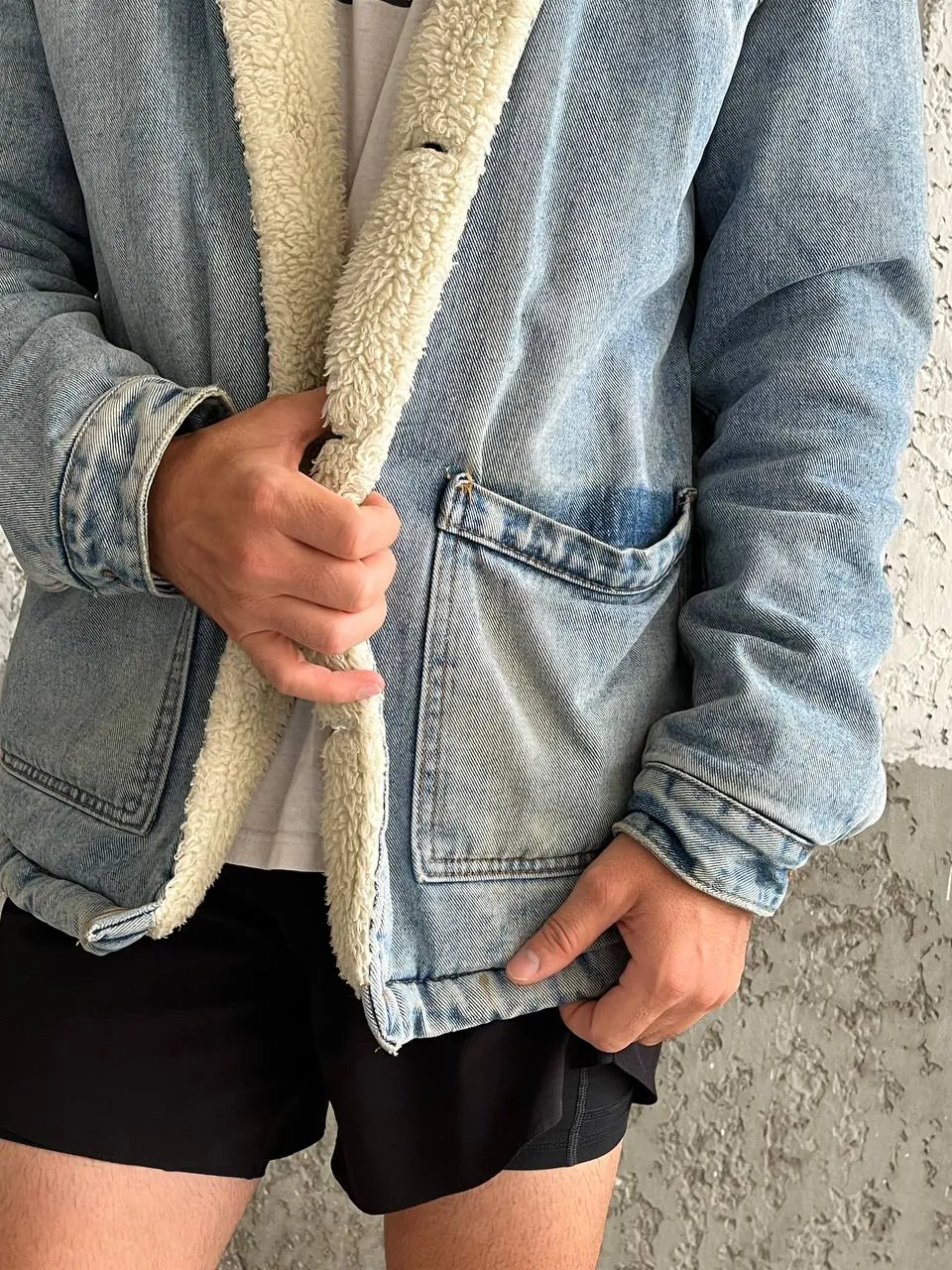 Тёплая куртка-шерпа ASOS с плотной подкладкой 2