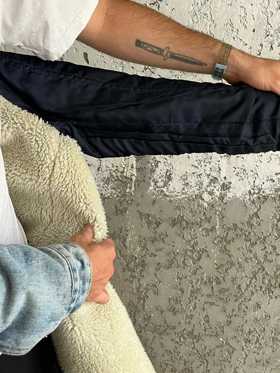 Тёплая куртка-шерпа ASOS с плотной подкладкой 4