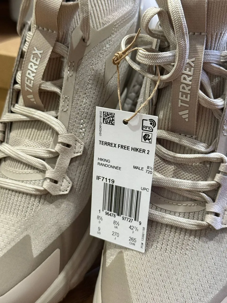 Мужские кроссовки Adidas Terrex US 9 3