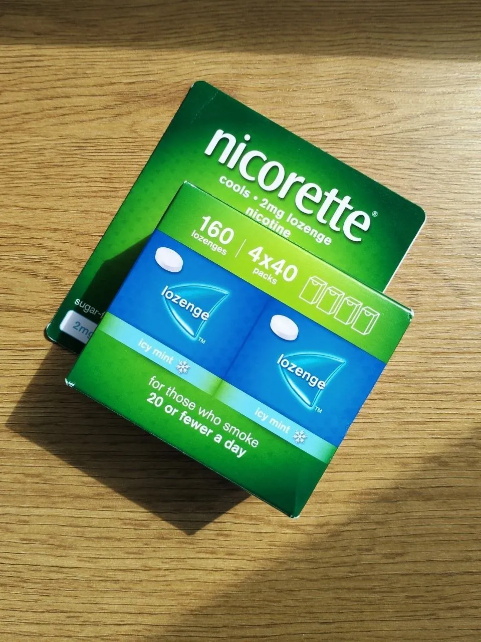 Никотиновые леденцы Nicorette 160шт 1