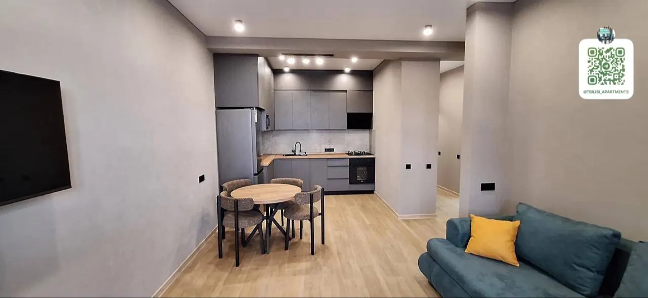 Квартира 53 м² с 2 комнатами в Ортачала 2