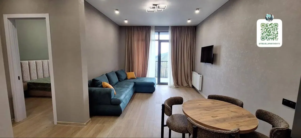 Квартира 53 м² с 2 комнатами в Ортачала 1