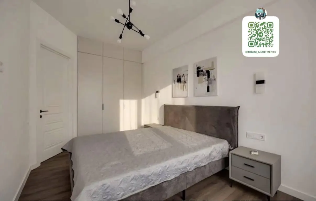 Квартира 58 м² с 2 комнатами в Сабуртало 4