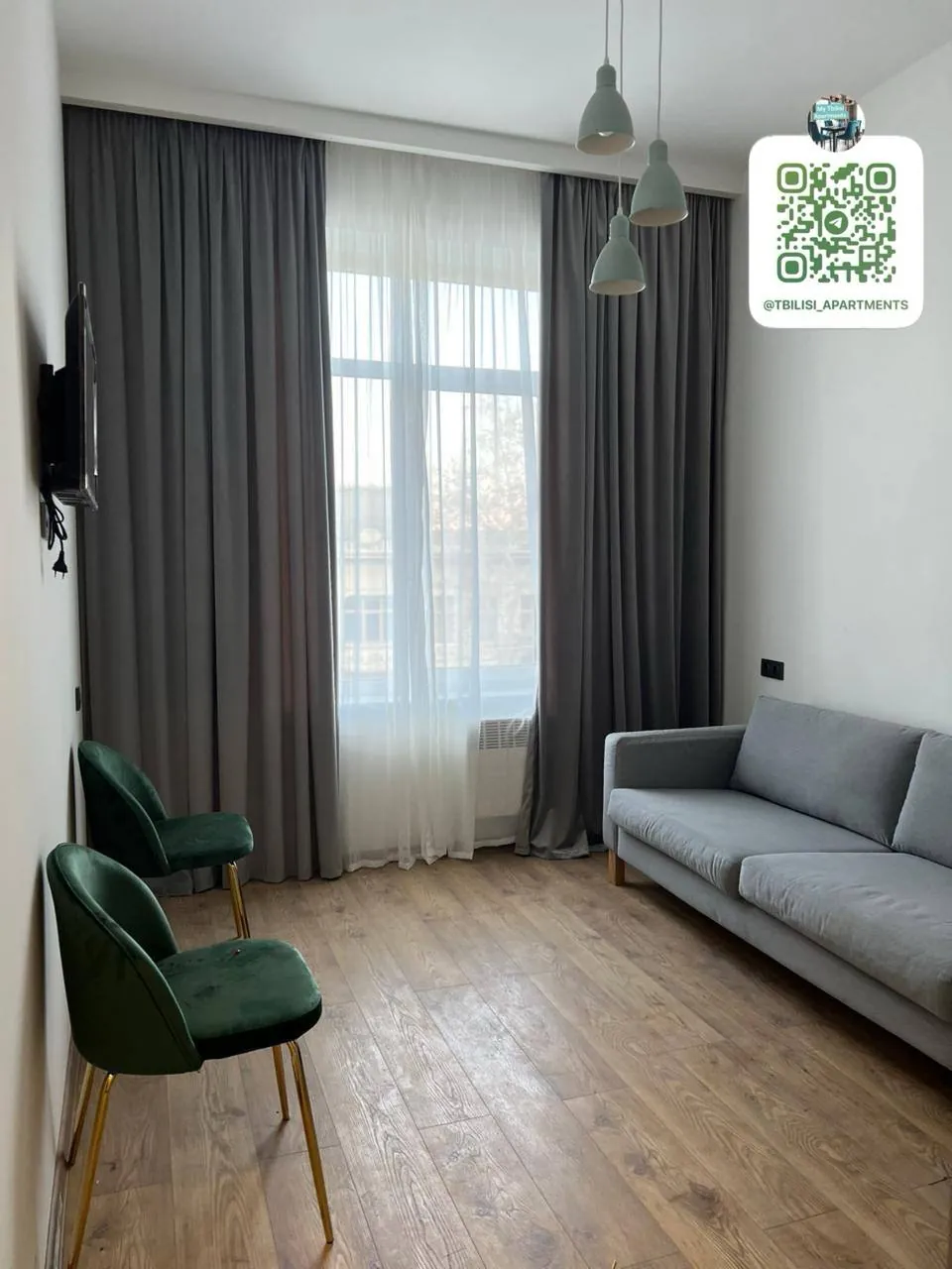 Квартира 48 м² в районе Мтацминда 3