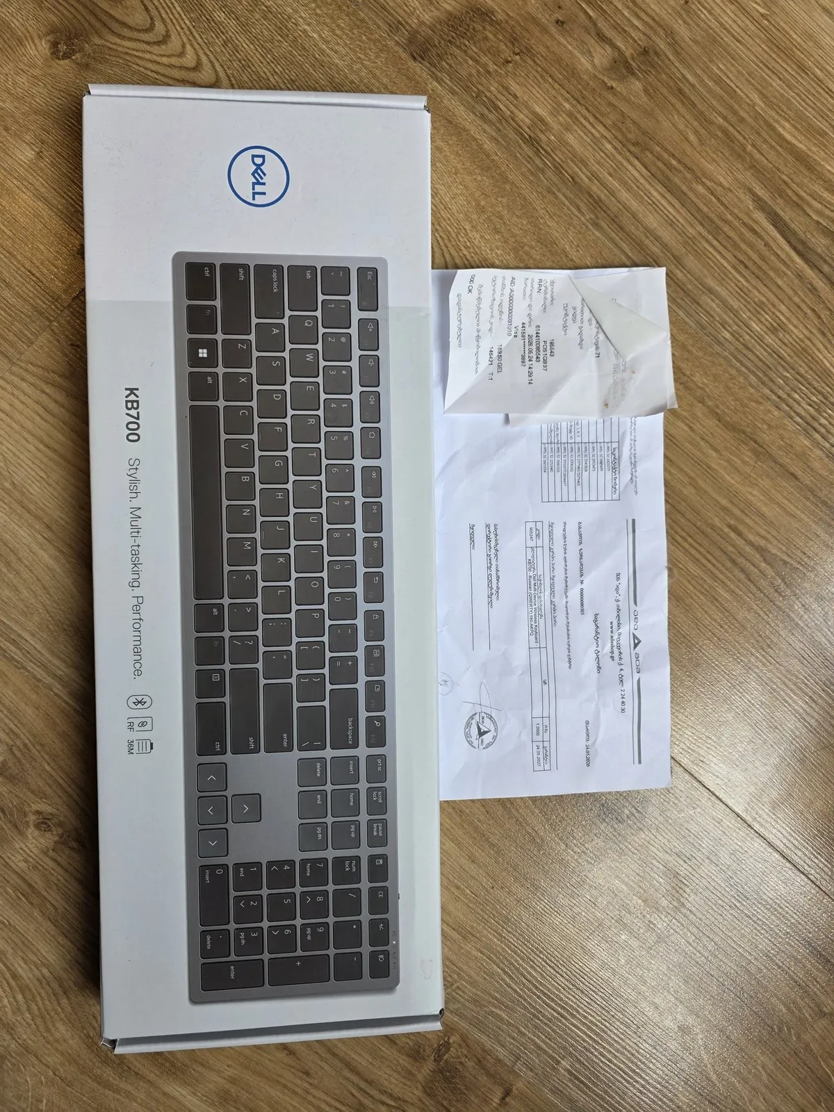 Беспроводная клавиатура Dell KB700 с русской раскладкой 2