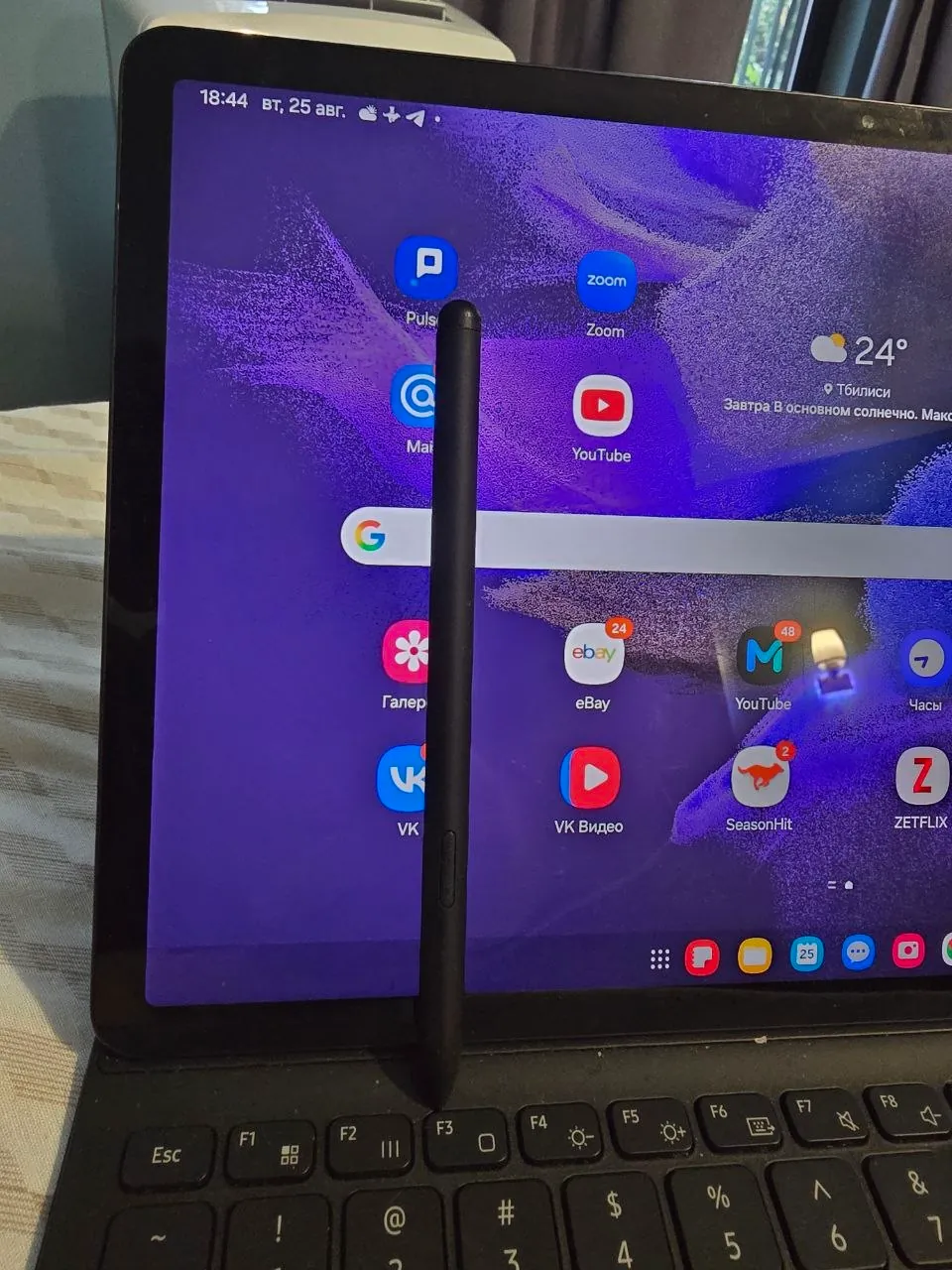 Планшет Samsung Galaxy Tab S7 FE с клавиатурой 4
