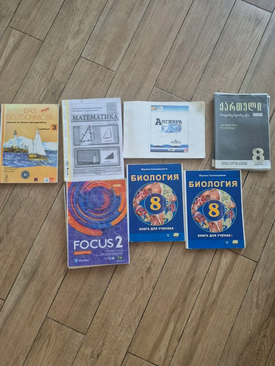 Учебники для 8 класса Евро 2000 1