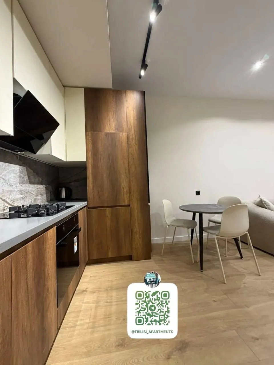 Квартира 60 м² с 2 комнатами в Сабуртало 6