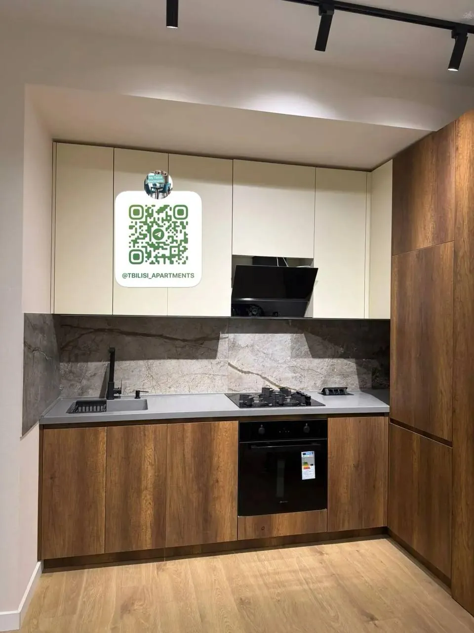 Квартира 60 м² с 2 комнатами в Сабуртало 4